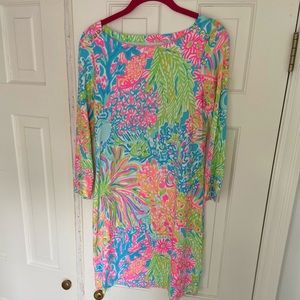 Lily Pulitzer 3/4 sleeve dress! Xs. Perfect condition